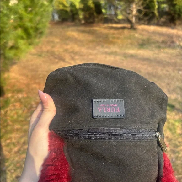 Furla Faux Fur Crossbody Bag - Picture 9 of 17